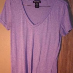 Purple V Neck